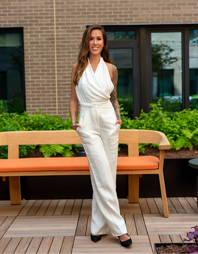 Julia Sandrock standing