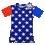 Thumbnail: Kozie Star Spangled Compression Shirt by Kozie Clothes