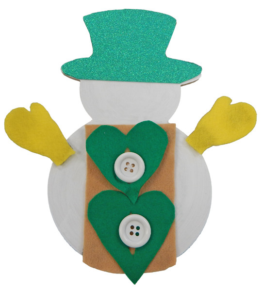 finished wooden snowman quiet activity craft by kozie clothes