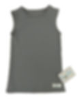 Thumbnail: Steel Grey Simply Sleeveless Sensory Compression Shirt by Kozie Clothes