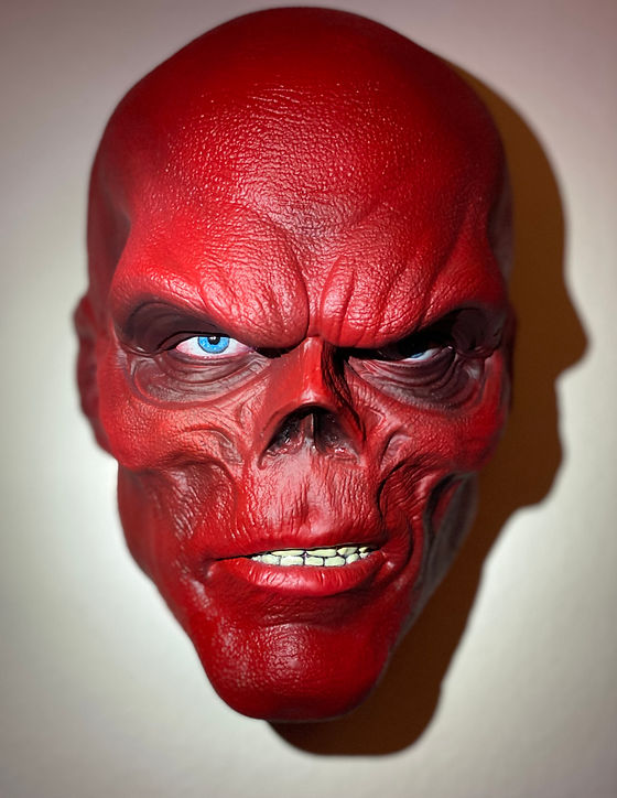 Red Skull Life Size Wall Art | RoccoTartamella