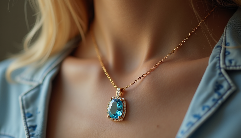 Discover the Allure of Gold Gemstone Necklaces