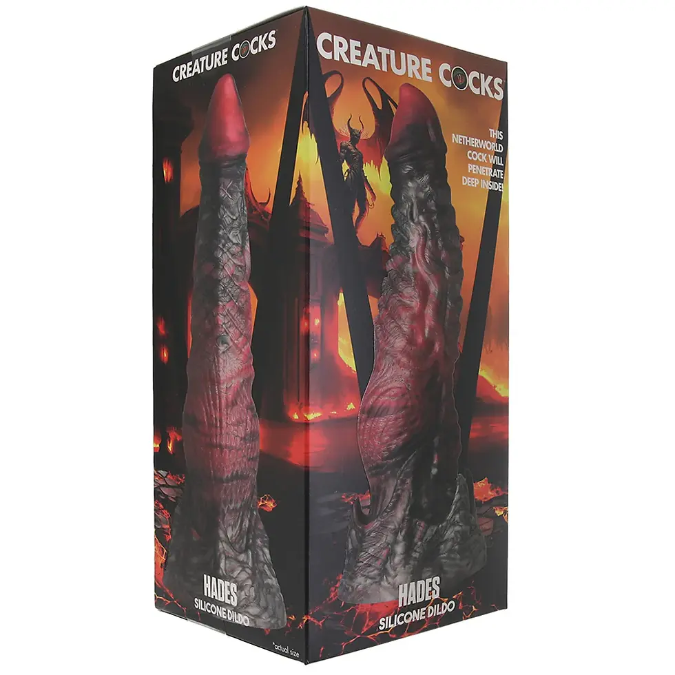 Thumbnail: Creature Cock Dildo 8in