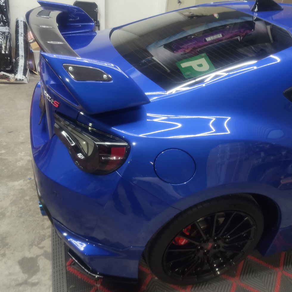 Thumbnail: Suitable For Toyota 86/BRZ 12-21 - Rowen Style Spoiler+