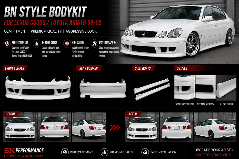 Thumbnail: BN Style Bodykit For Lexus GS300 / Toyota Aristo 98-05