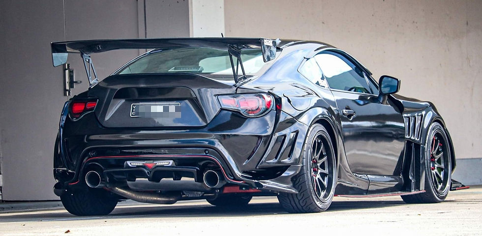 Thumbnail: Suitable For Toyota 86/BRZ 13-21 - Varis Style Full Wide Bodykit