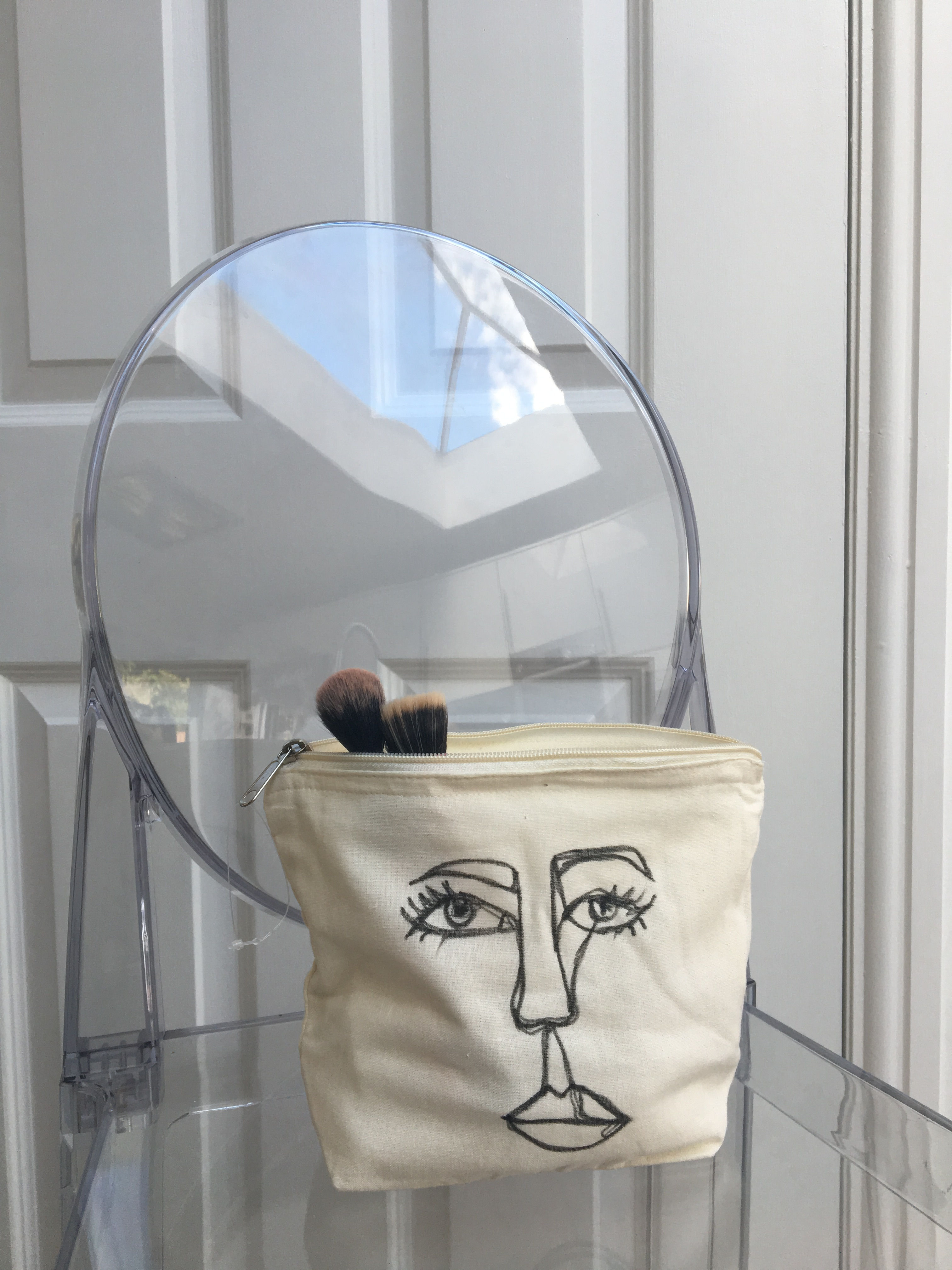 "Ladyface" Makeup Pouch