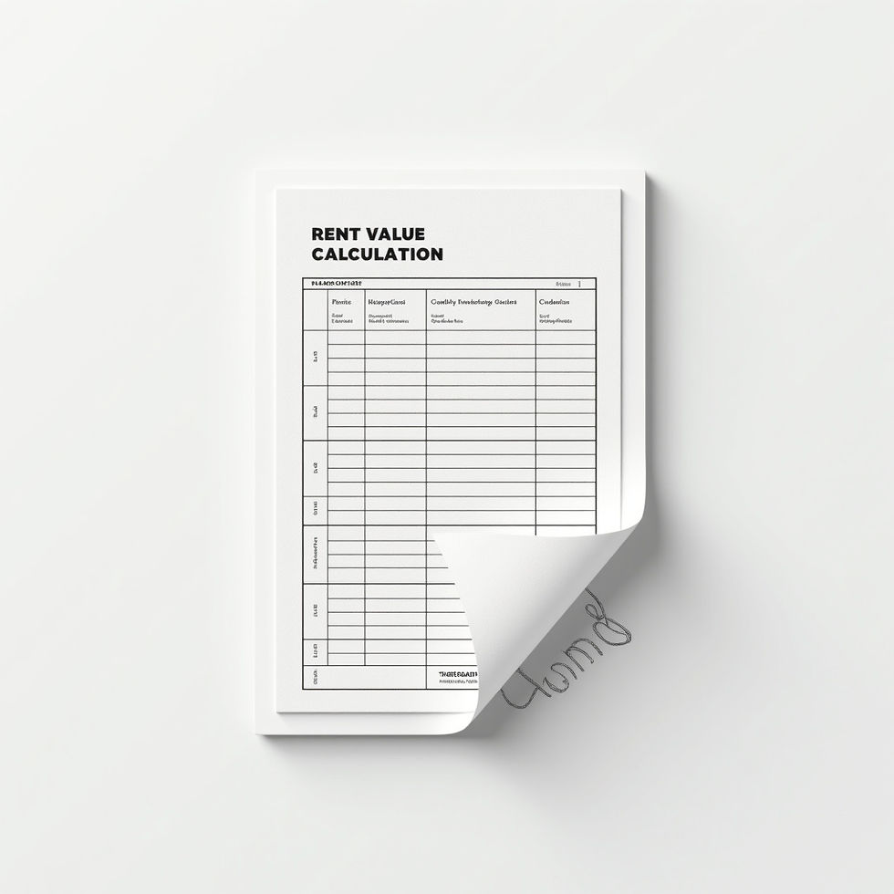 Mietwertberechnung Excel