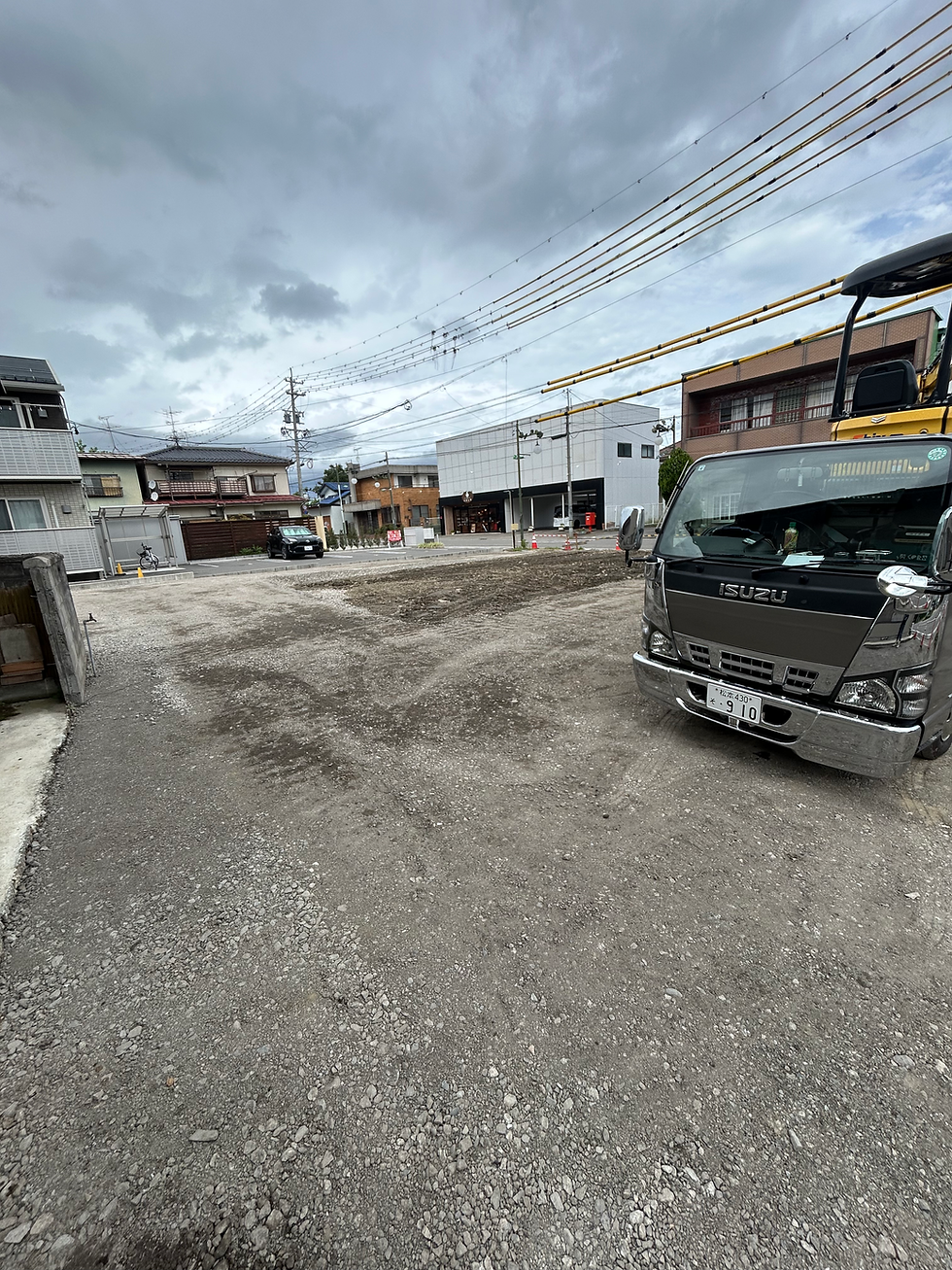 造成工事が終わりました！