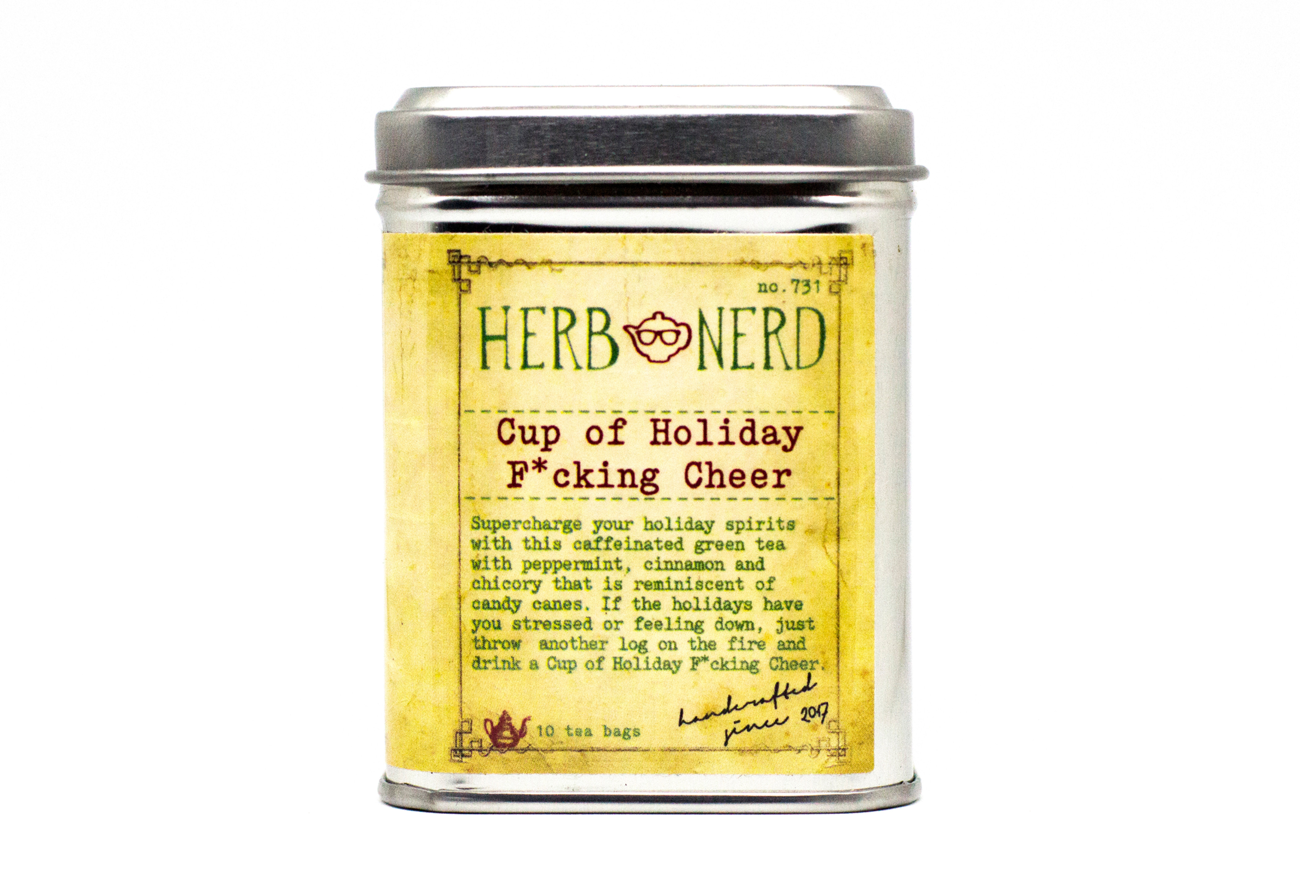 Cup of Holiday F*cking Cheer Tea