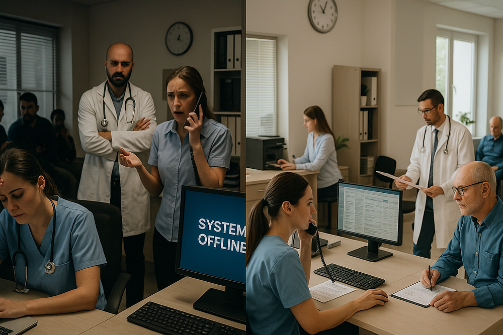 “What Happens If Our EHR Goes Down?” — How to Prevent the #1 Threat to Patient Care and Revenue