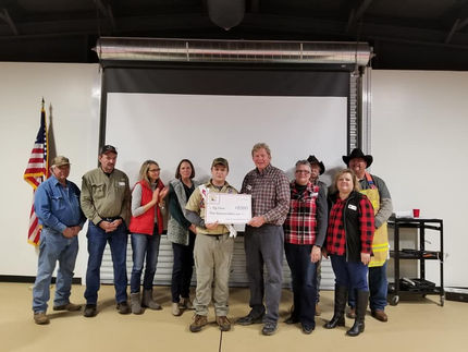 Harris County Cattlemen's Association Awarding