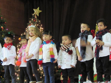 SMCA’s Pre-K for All Students Put on Winter Show!