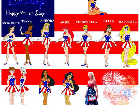 Embracing the Spirit of July 4th with a Princess Transformation