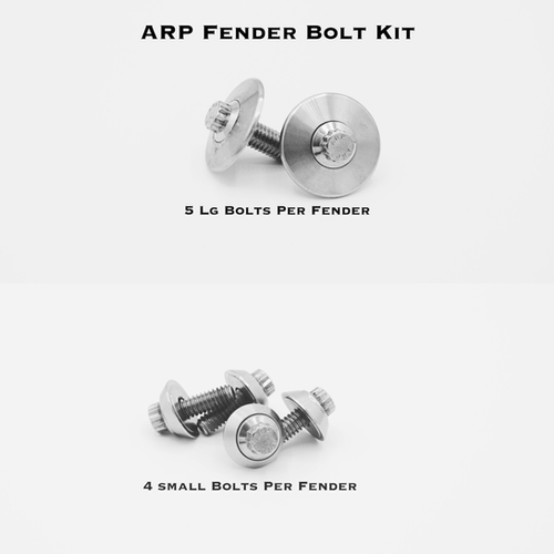 LH & RH ARP Fender Bolt Kit Dutchboy Hotrods