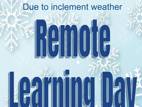 Remote Learning Snow Day: Friday, January 7, 2022