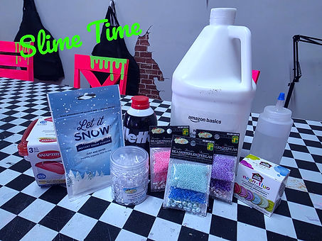supplies for slime
