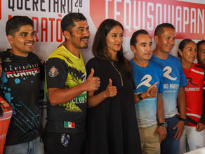 Presenta INDEREQ Carrera Turística Recreativa en Tequisquipan