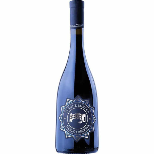 PRINCE MIRCEA Merlot REZERVA (dry) box of bottles Liquid happiness