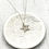 Thumbnail: Fine silver star and moonstone necklace