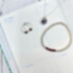 Thumbnail: July Birthstone Necklace - Ruby Crystal