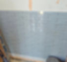 shower wall tile installation Phoenix AZ in progress