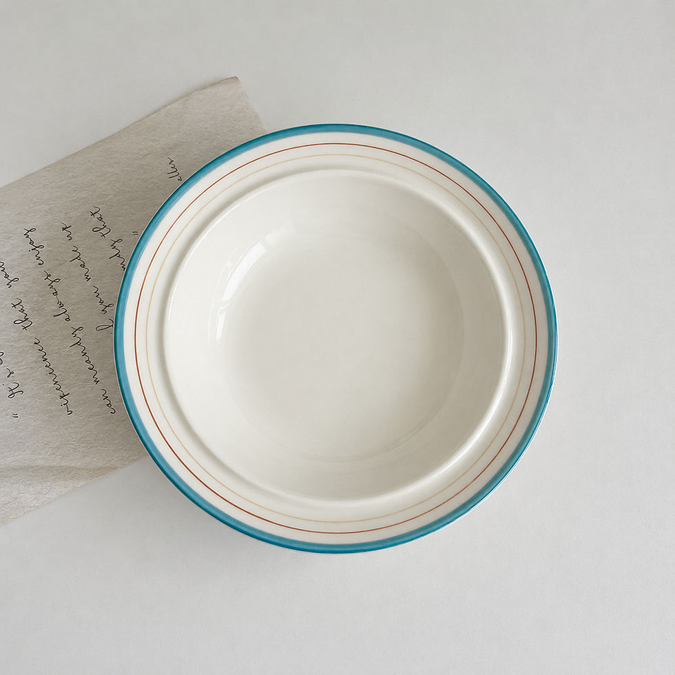 Thumbnail: Maison Classic Rim Plate (3 Colour)