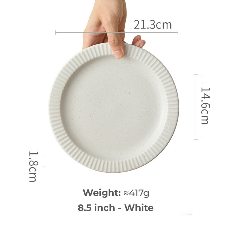 Thumbnail: Ribbed Wabi Sabi Plate