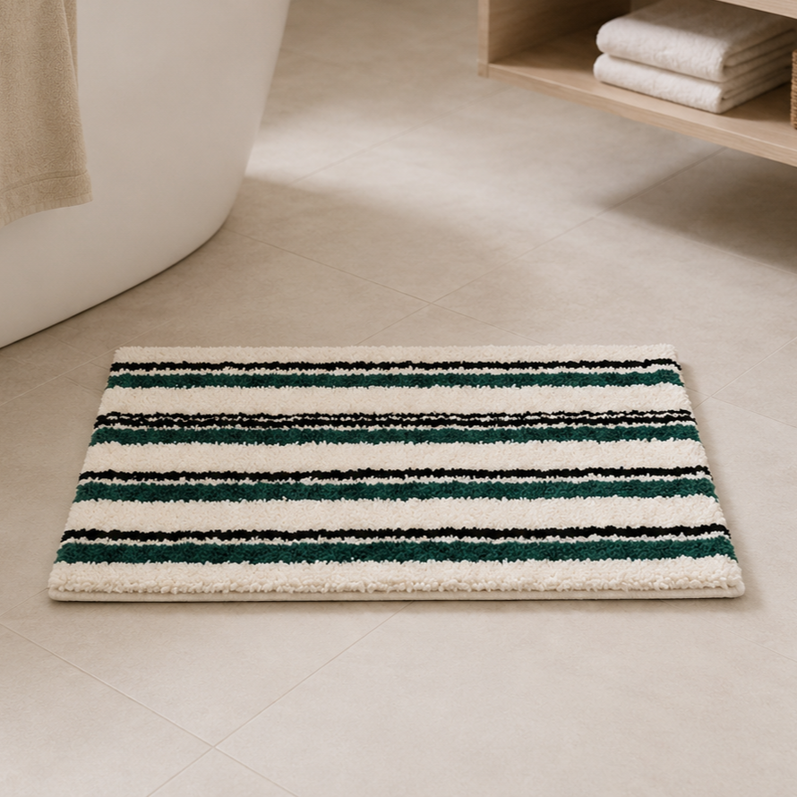 Thumbnail: Coastal Stripe Bath Mat (2 Colours)
