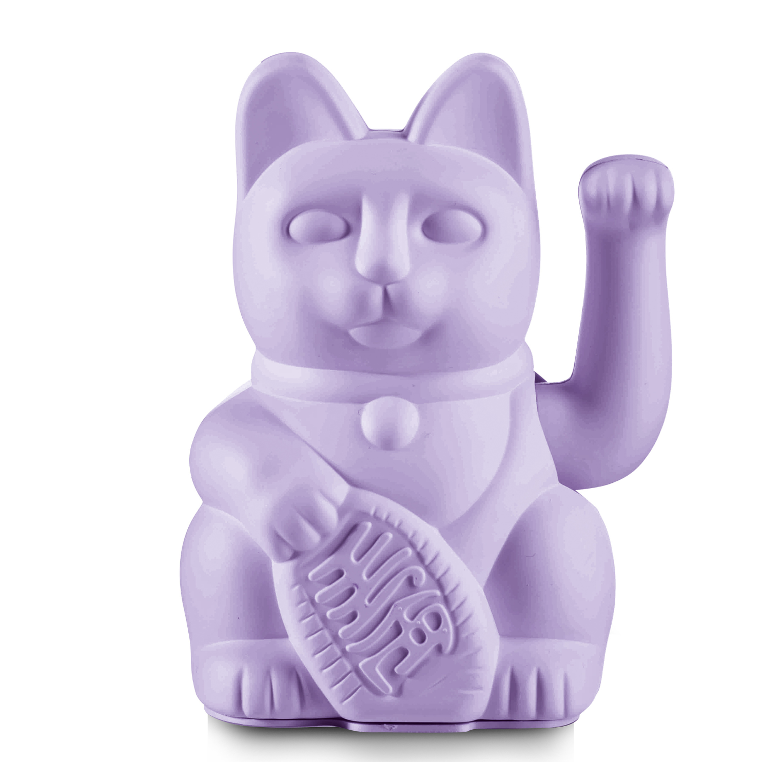 Classic Waving Lucky Cat - Lilac