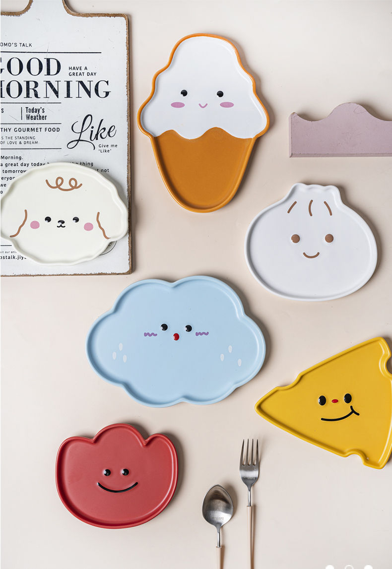 Cartoon Dessert Side Plate