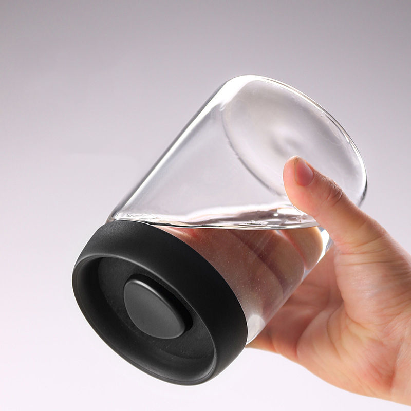 Thumbnail: Luna Airseal Black Storage Jar
