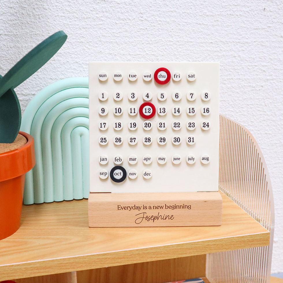 Thumbnail: New Beginning Daily Circle Calendar