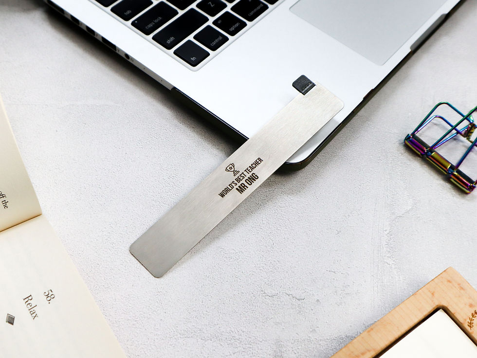 Thumbnail: World's Best Teacher Personalised  Bookmark