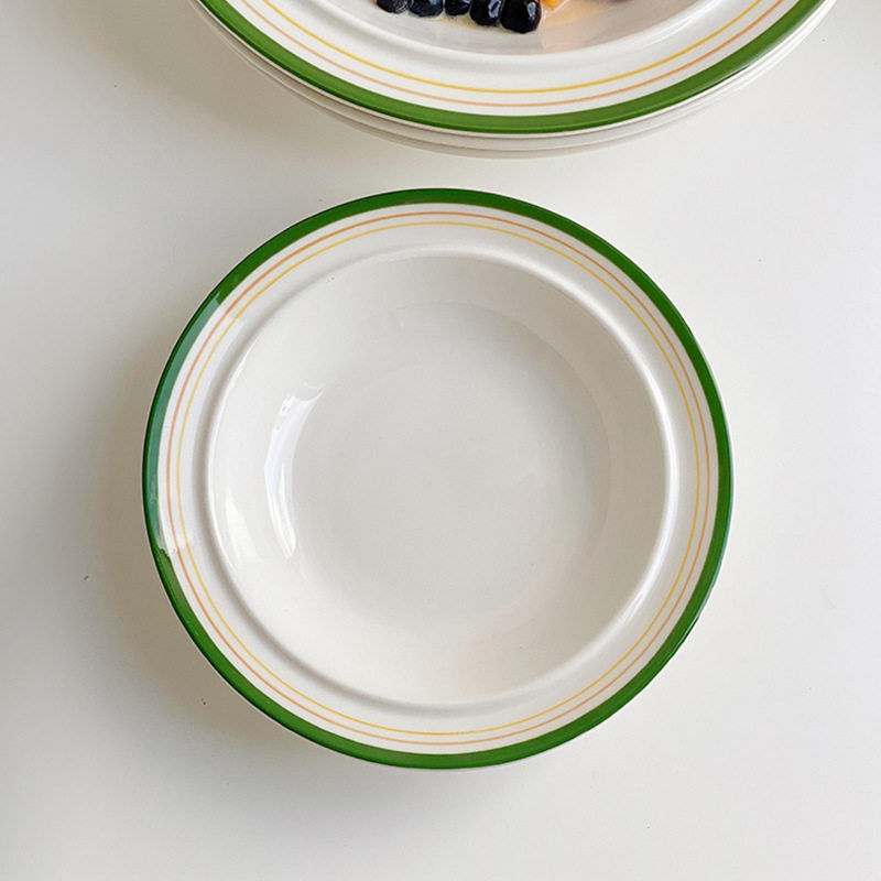 Thumbnail: Maison Classic Rim Plate (3 Colour)