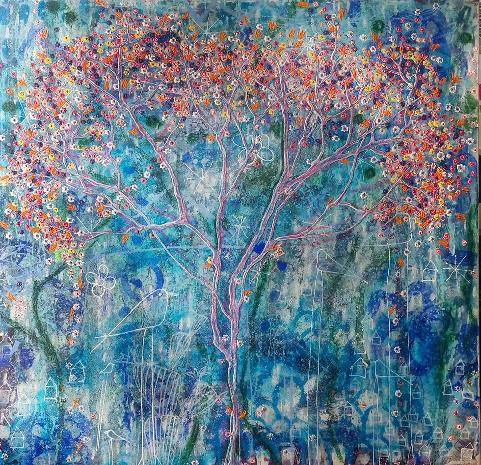 My Quite Place III 100X100 -2021