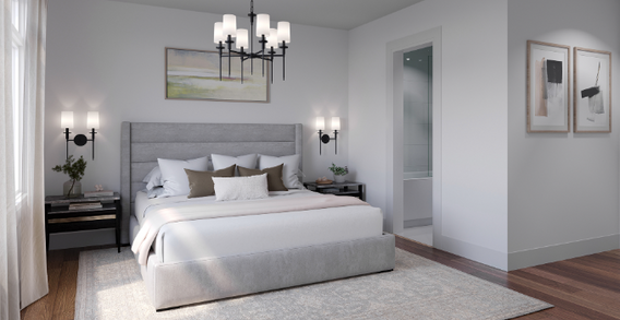 Bedroom rendering 