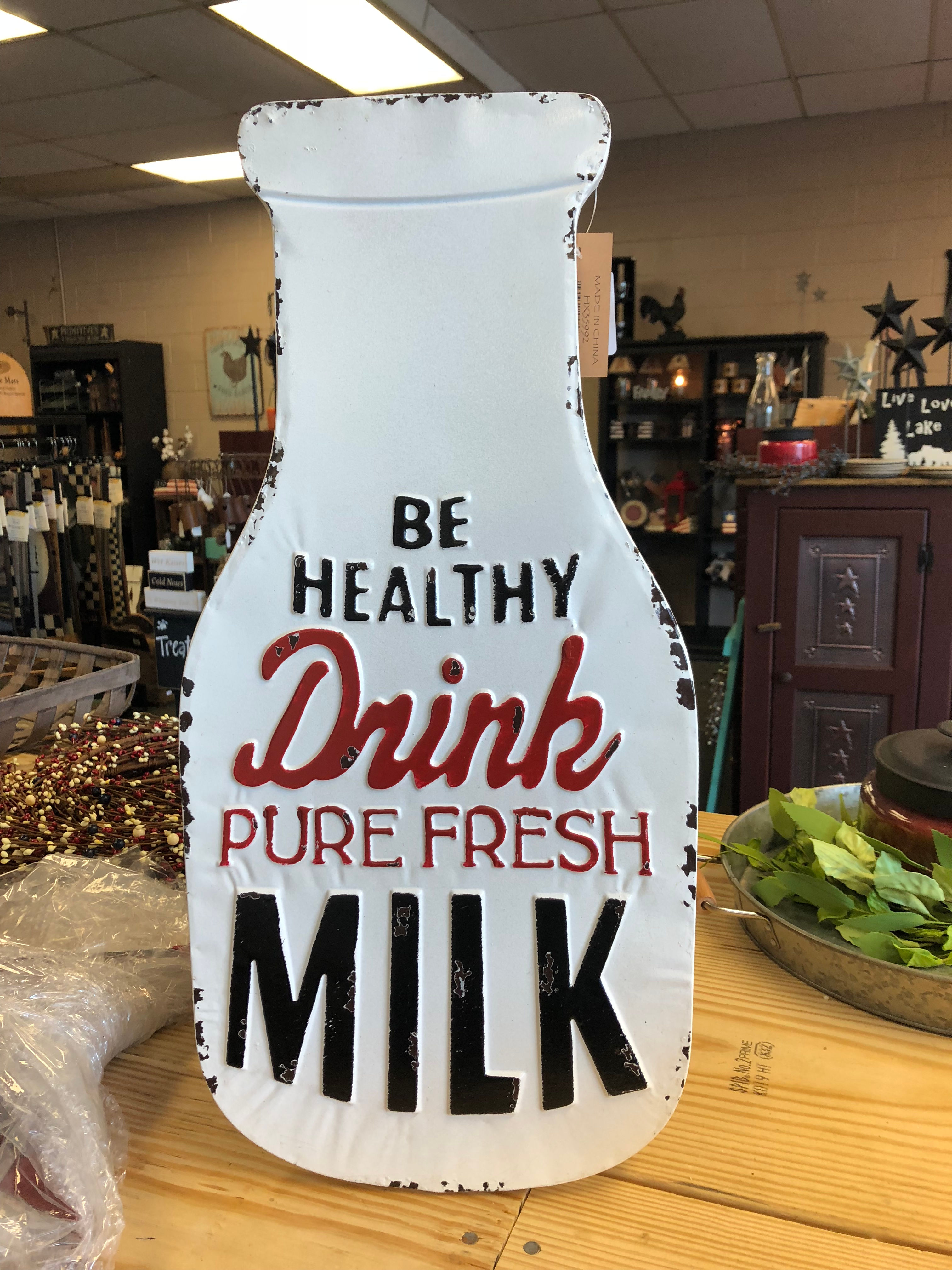 Milk Sign