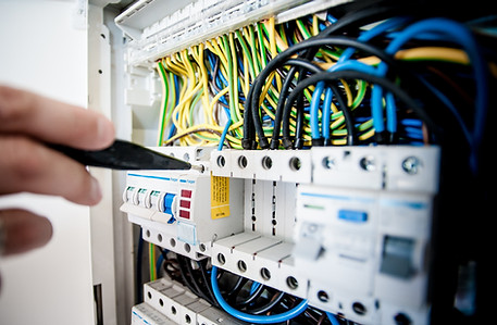 circuito reparação painel de disjuntor