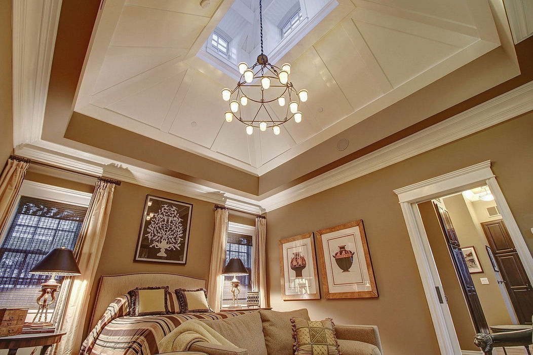 Sonoma Square Home | Master Bedroom Skywell