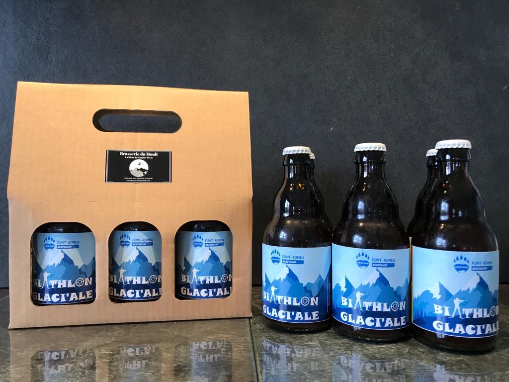 Pack de 3 bières du club de biathlon de Font-Romeu