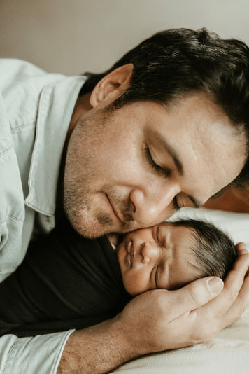 family photo in studio Hutto texas