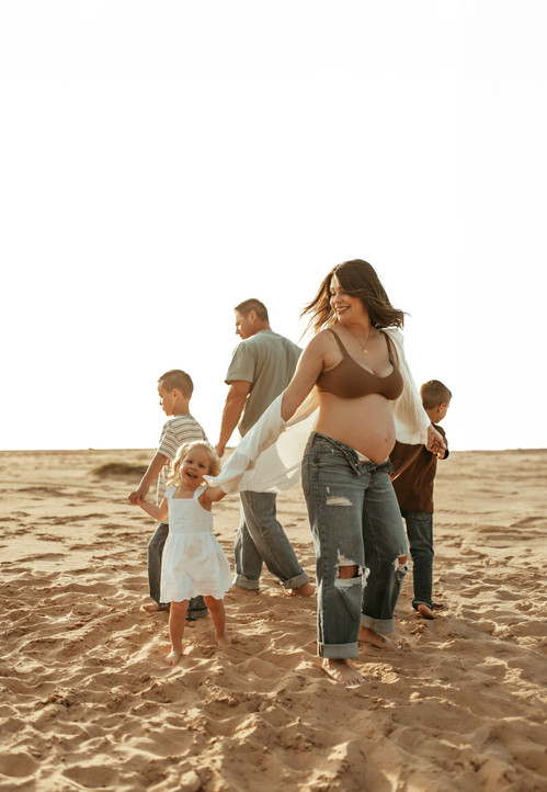 Dreamy Austin Texas maternity session