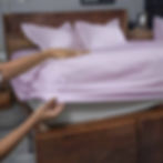 Home Prides's 100% cotton bedsheet set - 1 bedsheet and 2 pillowcases. Oeko-Tex Certified and Zero Plastic Packaging.