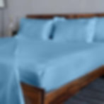 Home Prides's 100% cotton bedsheet set - 1 bedsheet and 2 pillowcases. Oeko-Tex Certified and Zero Plastic Packaging.