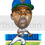 Thumbnail: Mookie Wilson caricature print, unframed