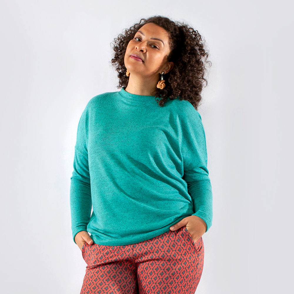 Blusa Quentinha Básica Verde