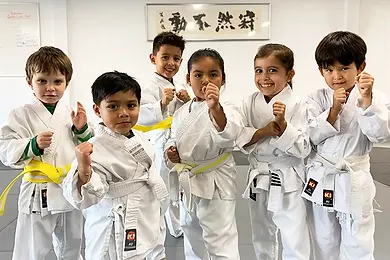 preschooler karate