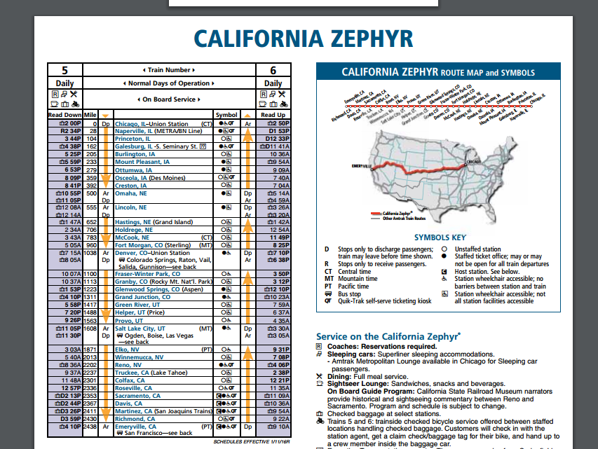 REVIEW Amtrak California Zephyr San Francisco to Chicago