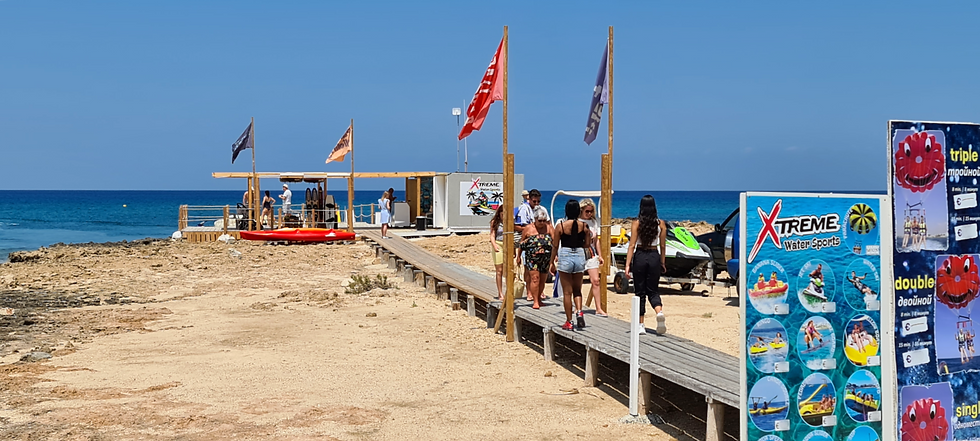 XTREME WATERSPORTS PROTARAS MARLITA BEACH CYPRUS THE BEST PLACE FOR WATER ACTIVITIES WITH